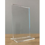 A7 Acrylic Ticket Stand double sided